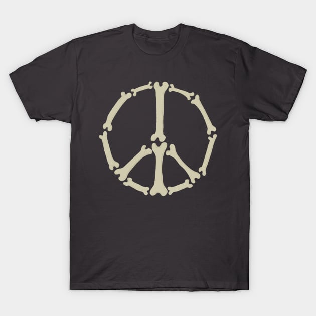 A Spooky Sort of Peace T-Shirt by Alissa Carin